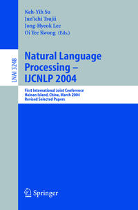 Vorderes Coverbild Natural Language Processing – IJCNLP 2004
