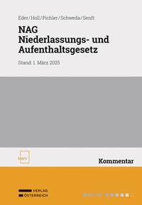 Vorderes Coverbild NAG – Niederlassungs- und Aufenthaltsgesetz