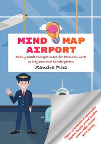 Vorderes Coverbild KitaFix-Mindmap Airport (Ready-made thought maps for Preschool work in Daycare and Kindergarten)