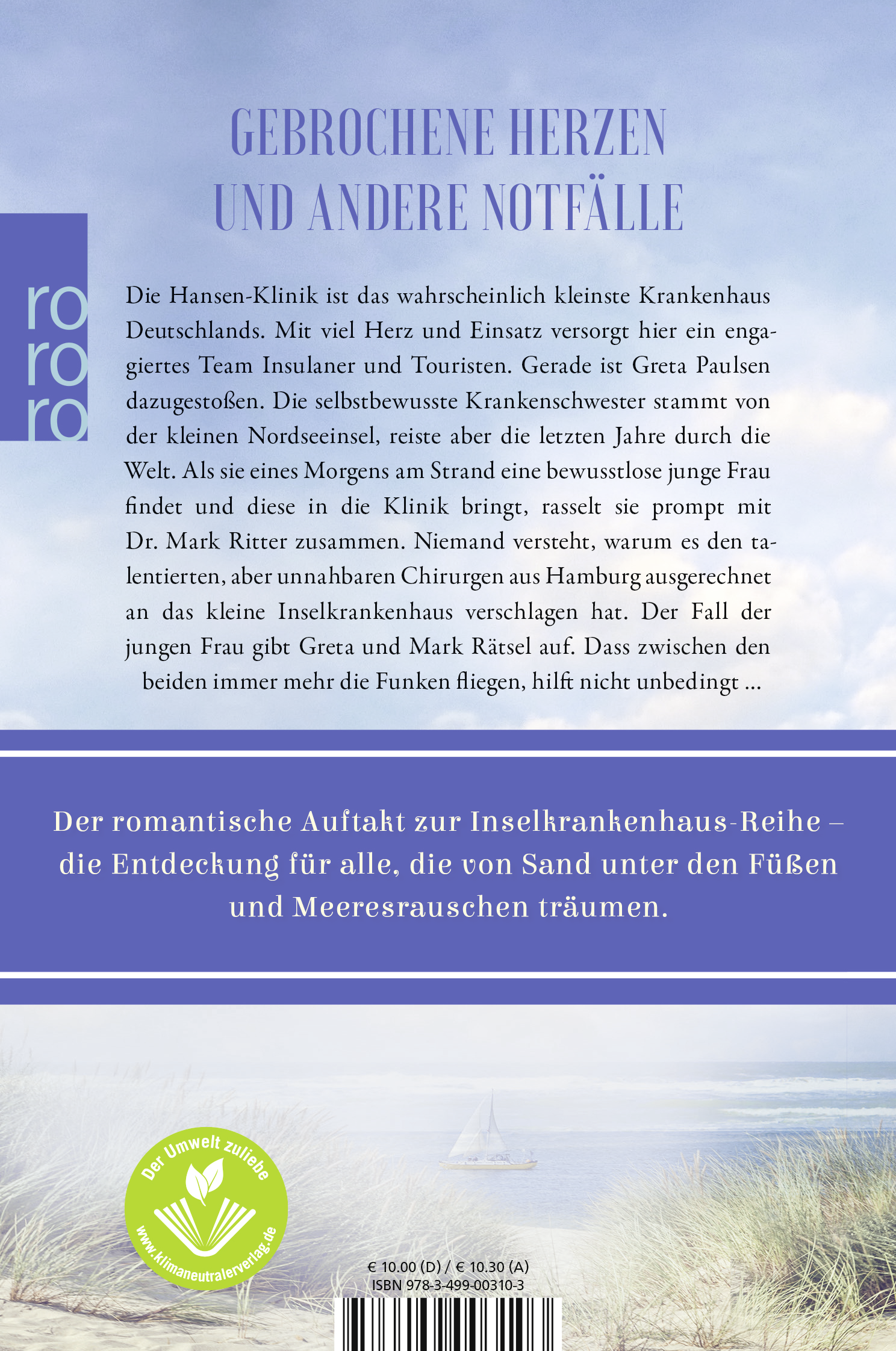 Rückseitencover Das Inselkrankenhaus: Sommerstürme