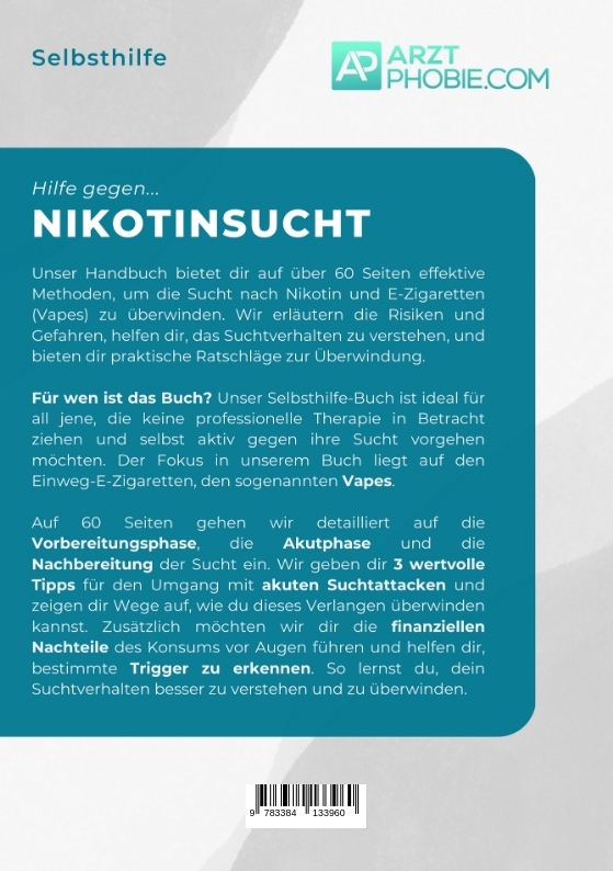 Rückseitencover Nikotinsucht überwinden