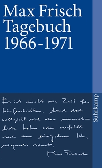 Vorderes Coverbild Tagebuch 1966–1971