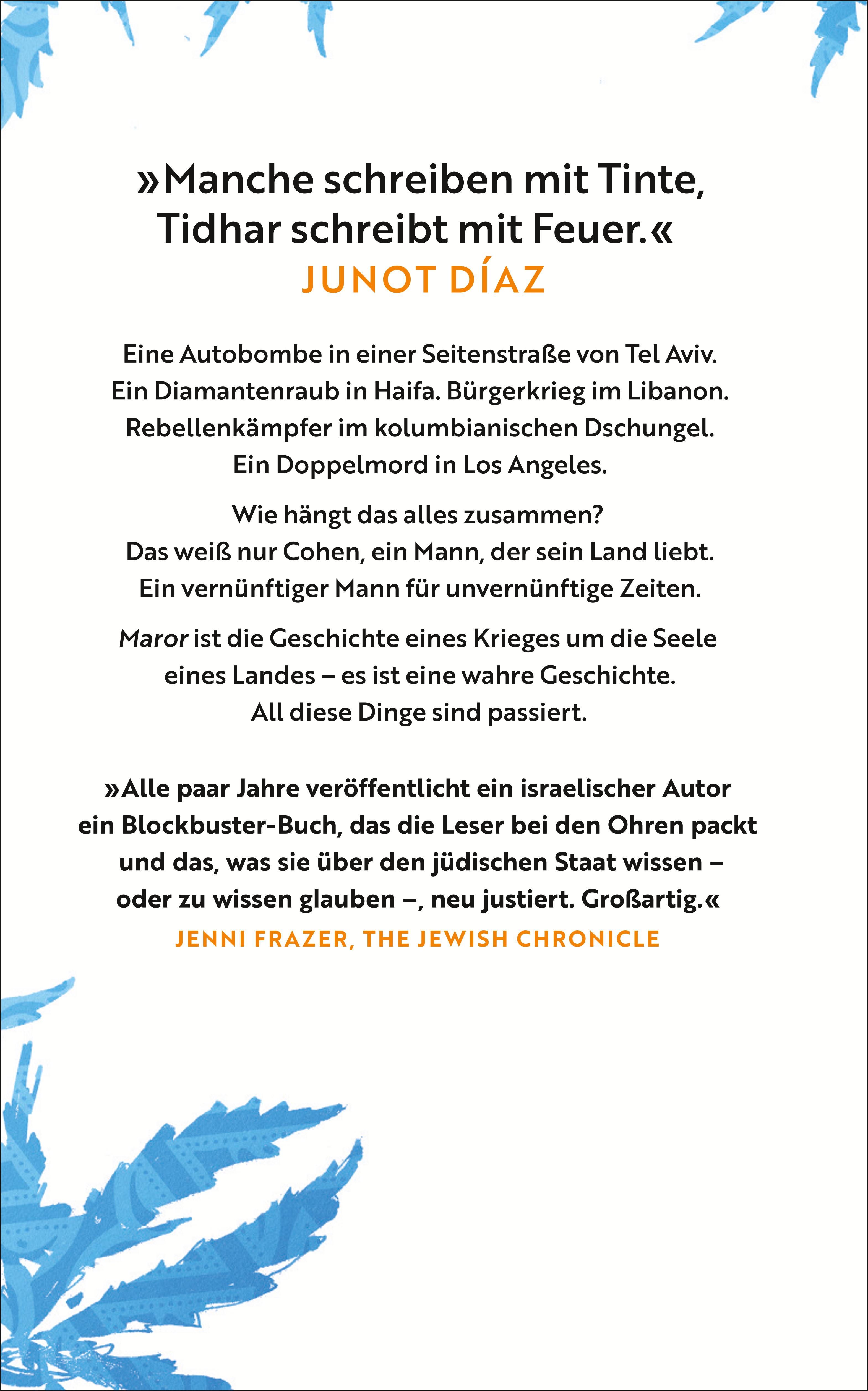 Rückseitencover Maror