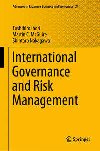 Vorderes Coverbild International Governance and Risk Management