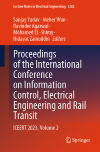 Vorderes Coverbild Proceedings of the International Conference on Information Control, Electrical Engineering and Rail Transit
