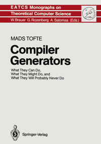 Vorderes Coverbild Compiler Generators