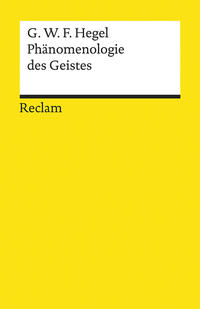 Vorderes Coverbild Phänomenologie des Geistes