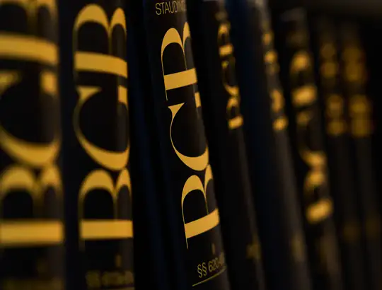 BGB Bücher im Regal