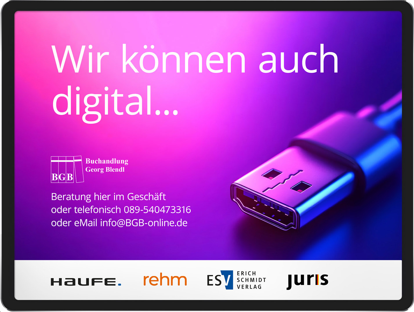 Wir können auch digital
